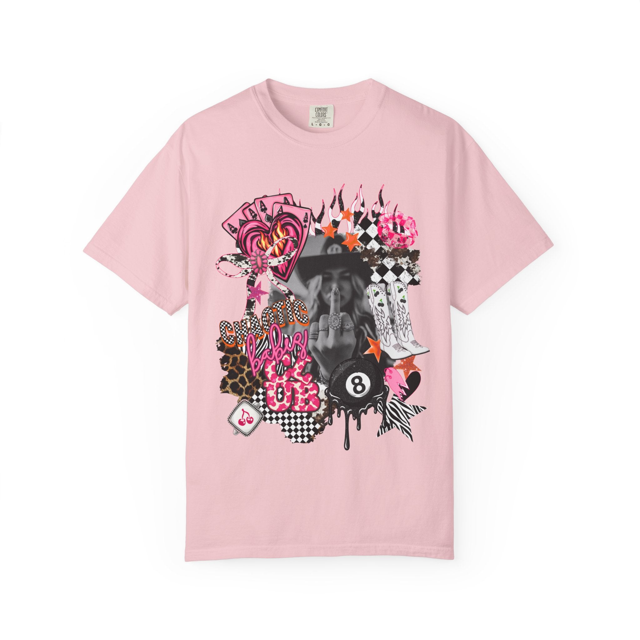 Chaotic Babes Club Graphic Tee - Comfort Colors