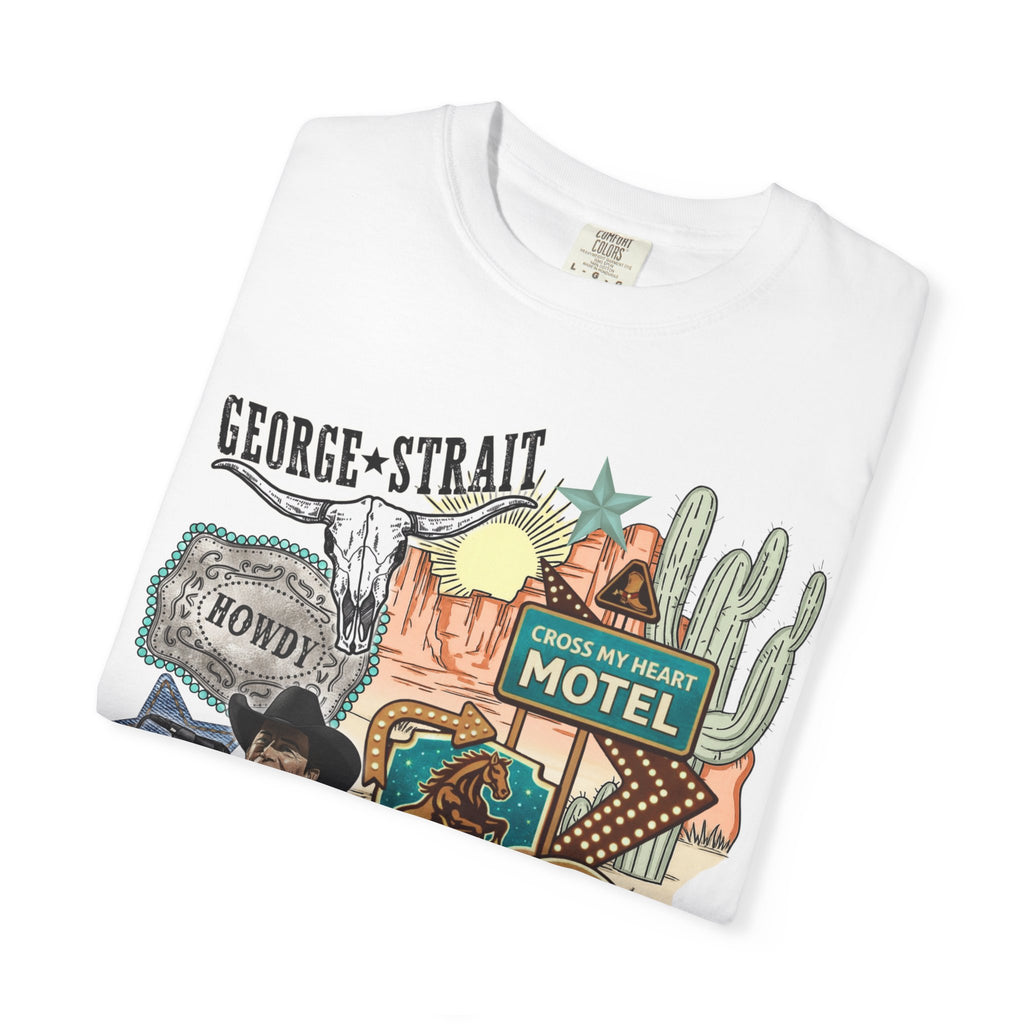 George Strait Collage Graphic Tee - Comfort Colors