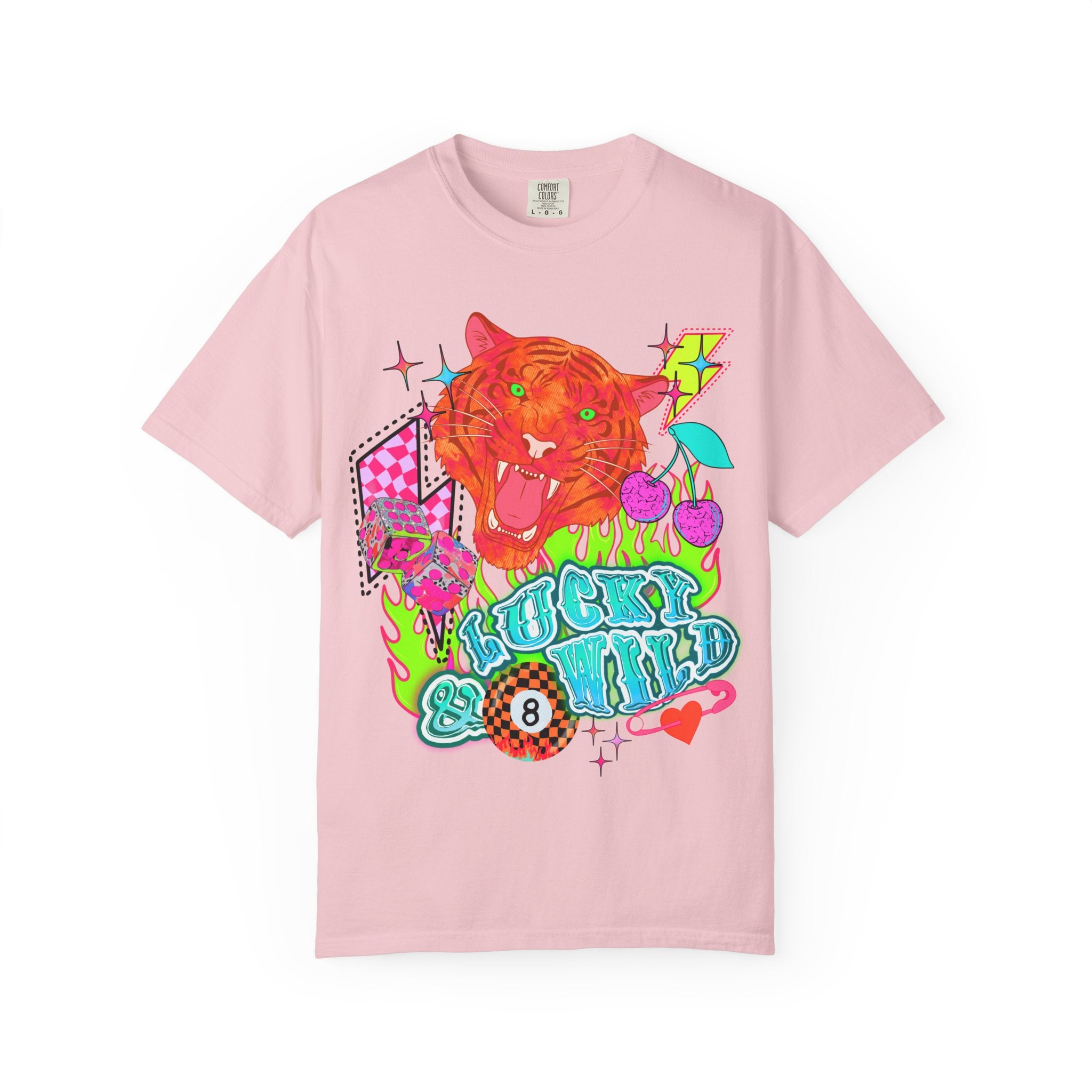 Lucky & Wild Spirit Graphic Tee - Comfort Colors