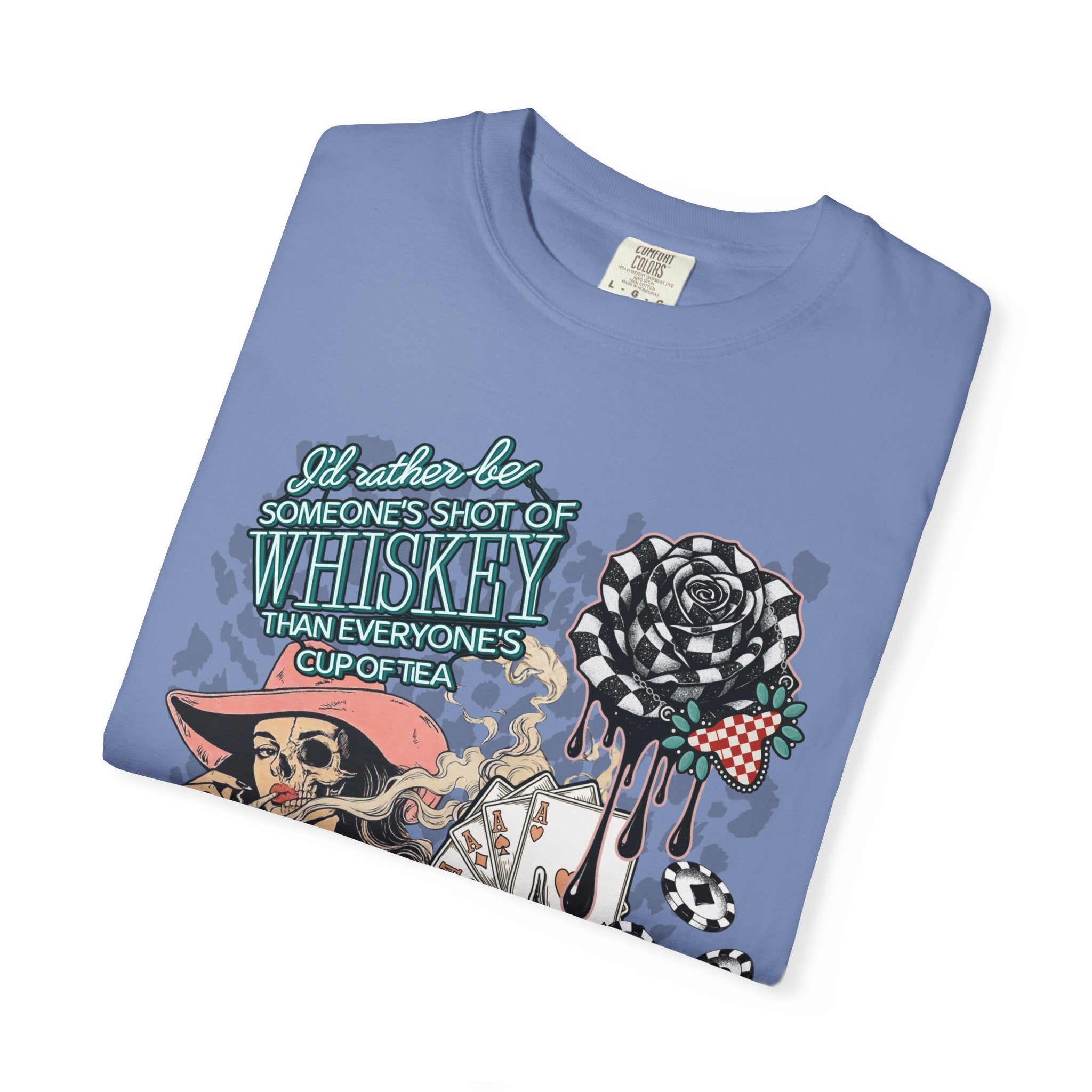 Whiskey Over Tea Graphic Tee - Comfort Colors