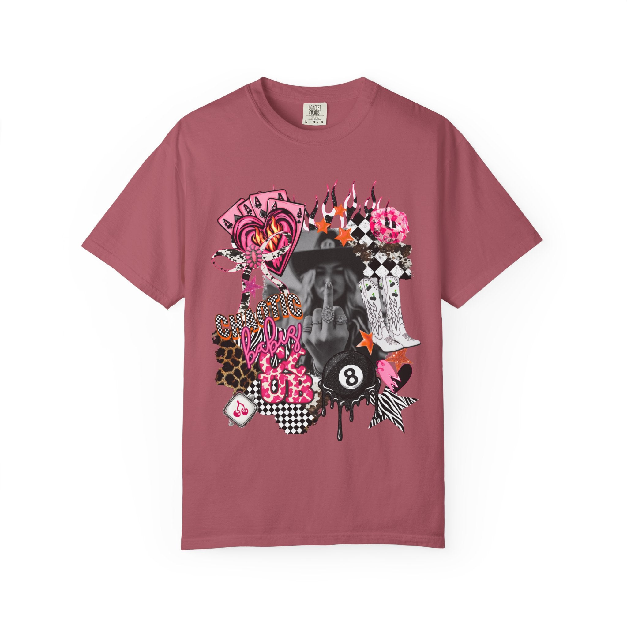 Chaotic Babes Club Graphic Tee - Comfort Colors