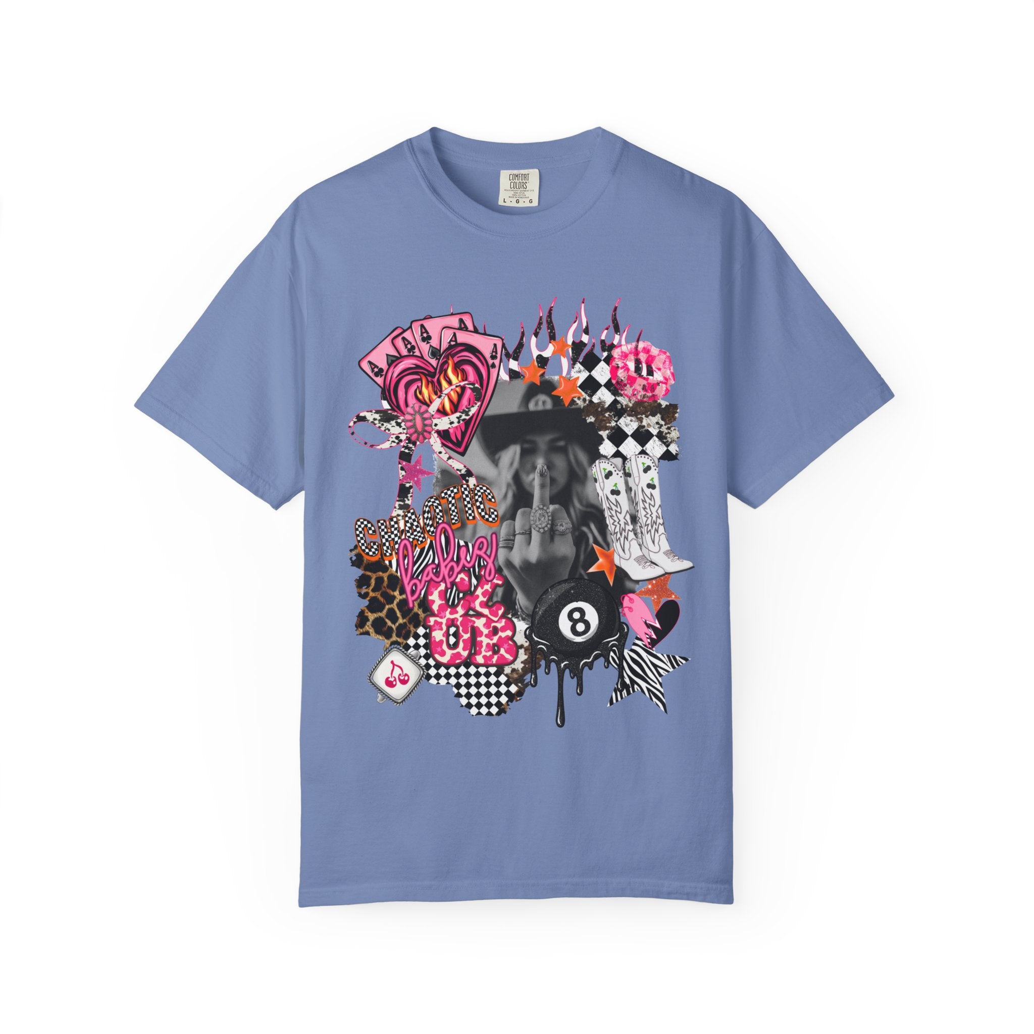Chaotic Babes Club Graphic Tee - Comfort Colors