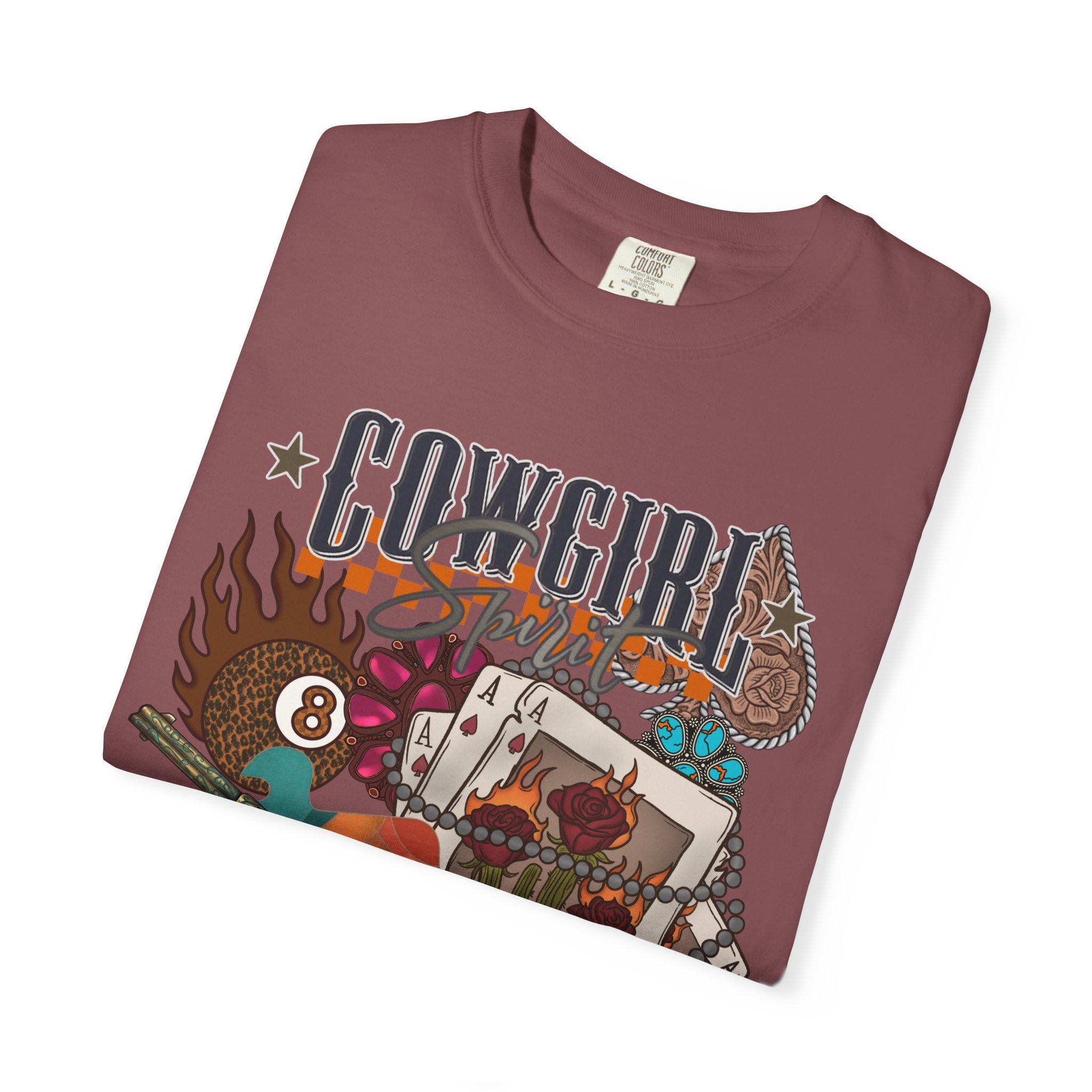 Cowboy Spirit Graphic Tee - Comfort Colors