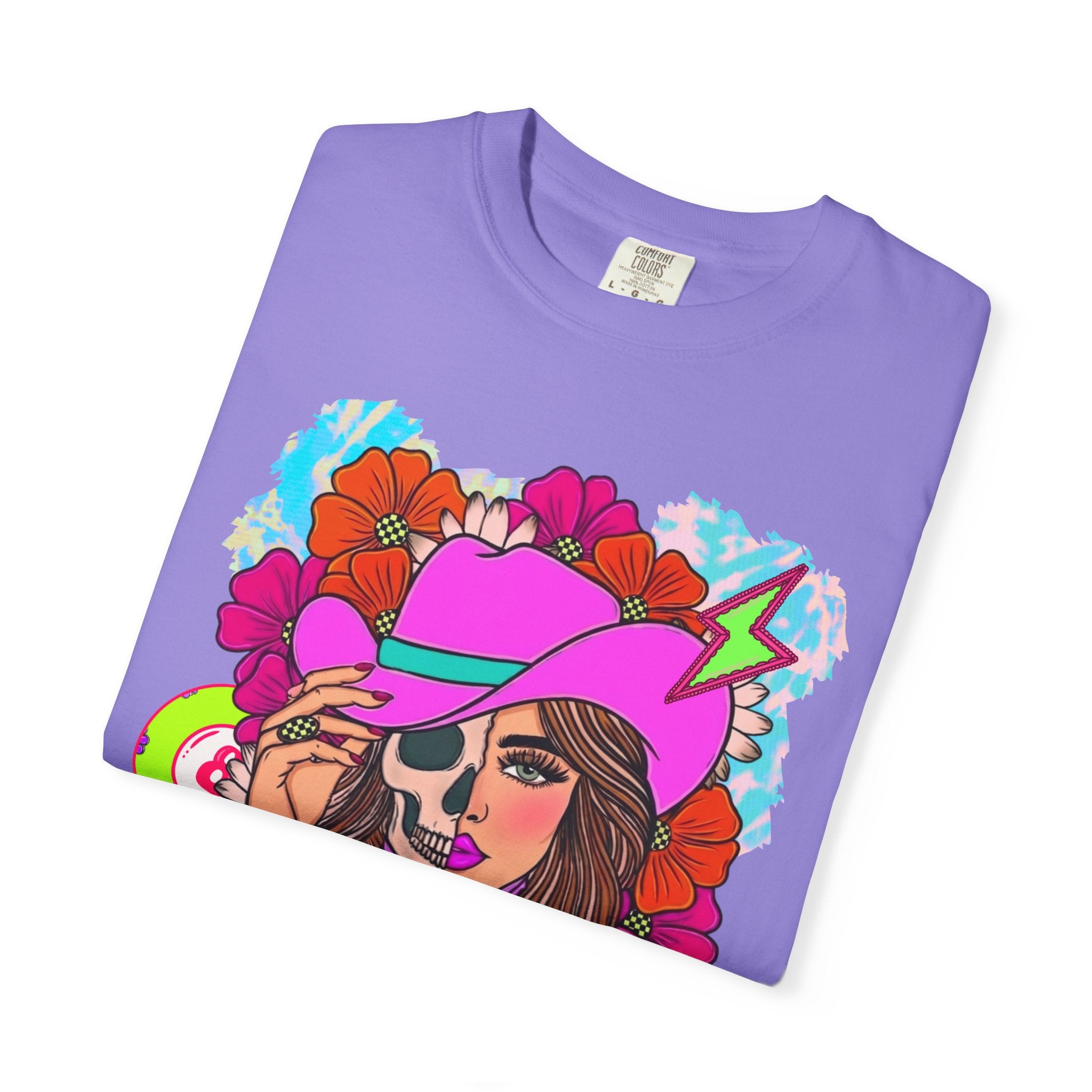 Wild & Free Cowgirl Graphic Tee - Comfort Colors