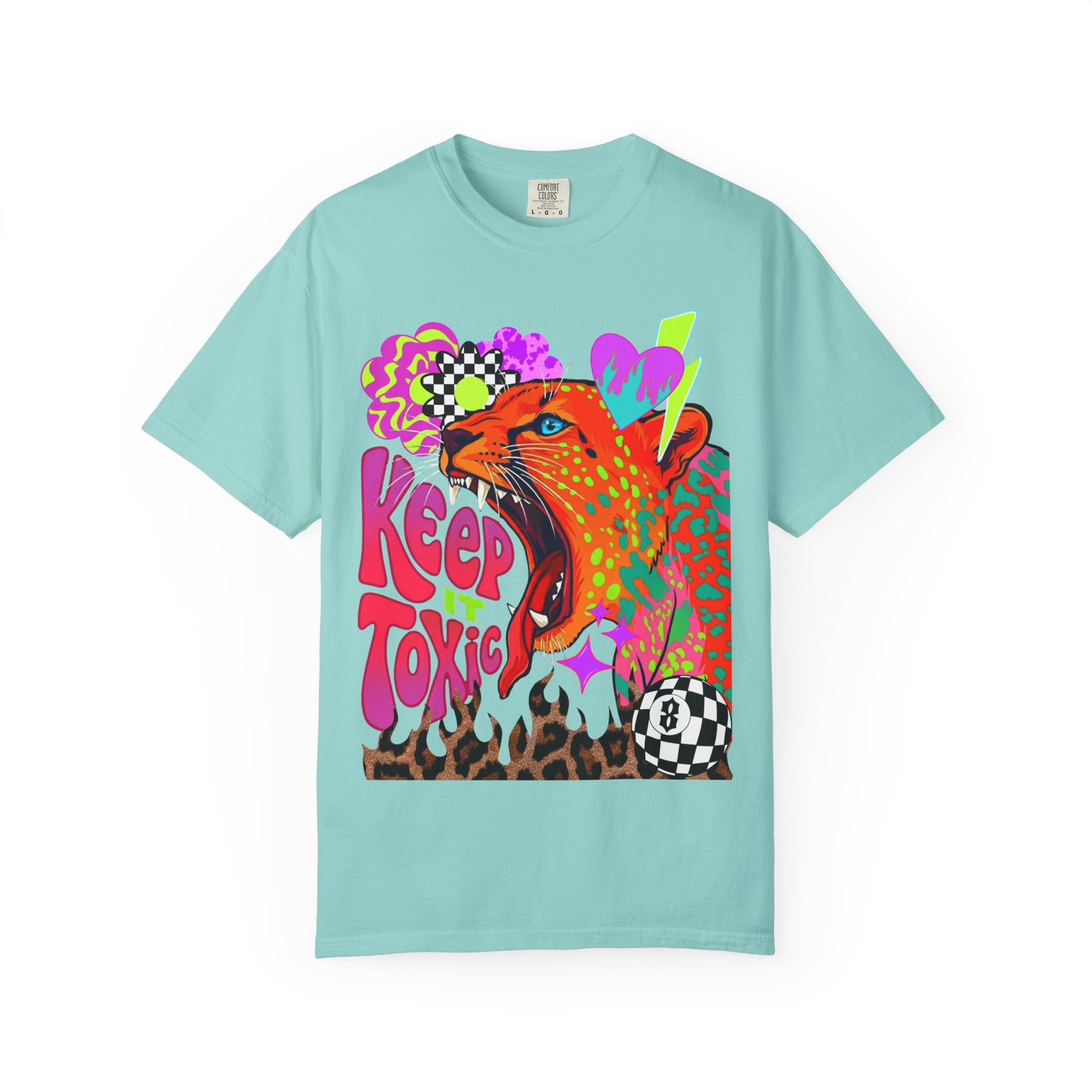 Keep it Toxic Graphic Tee - Comfort Colors