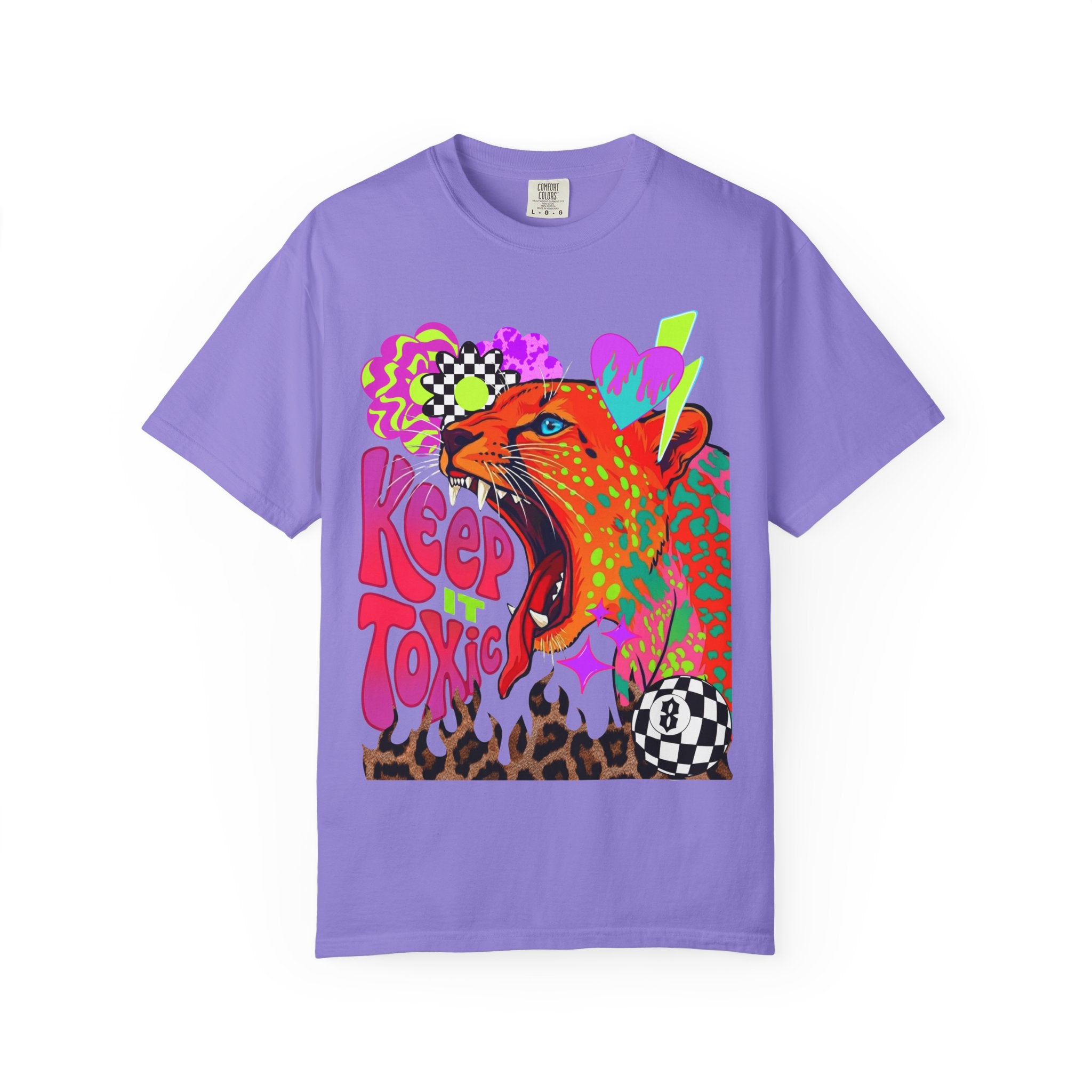 Keep it Toxic Graphic Tee - Comfort Colors
