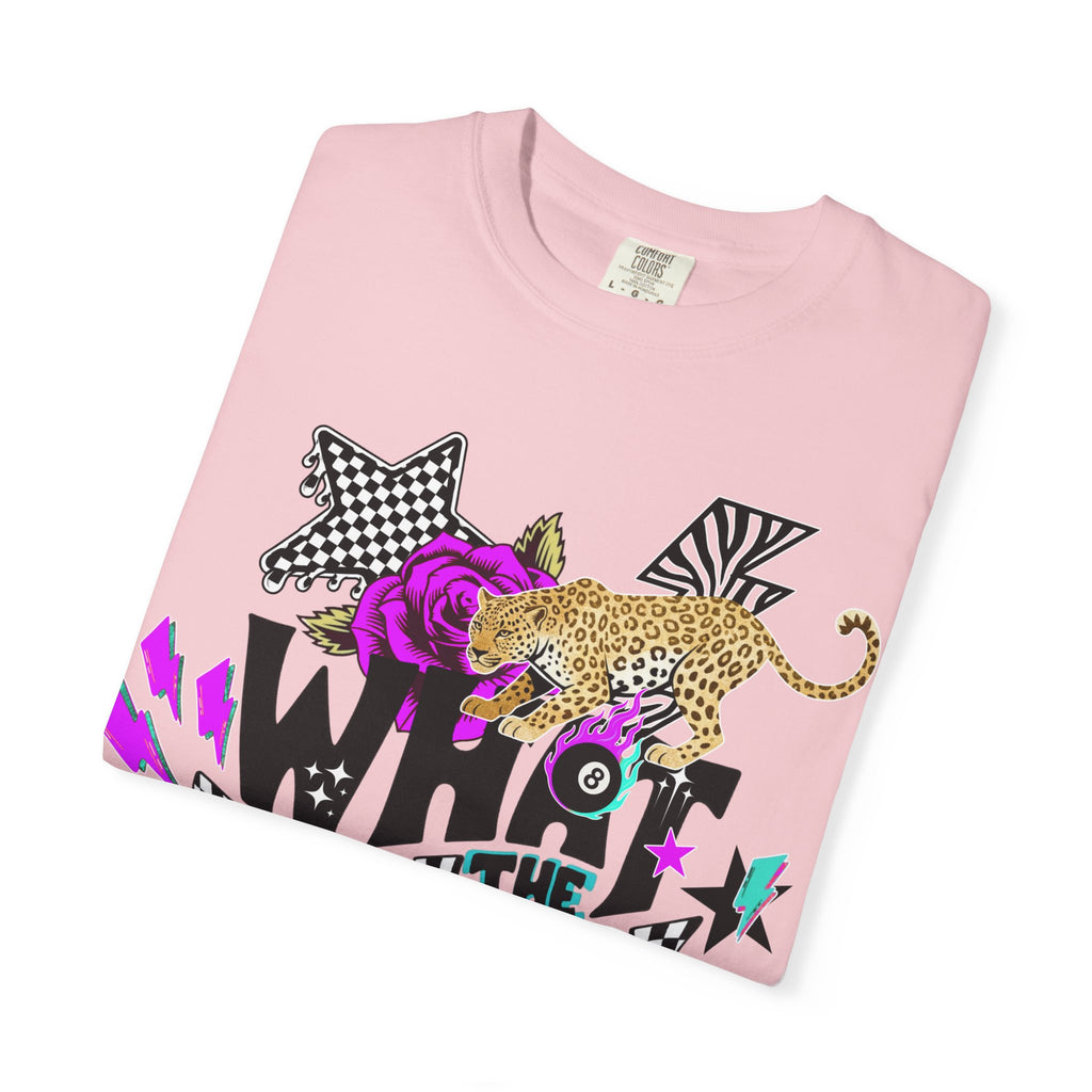 What the Helly (Purple) Graphic Tee - Comfort Colors