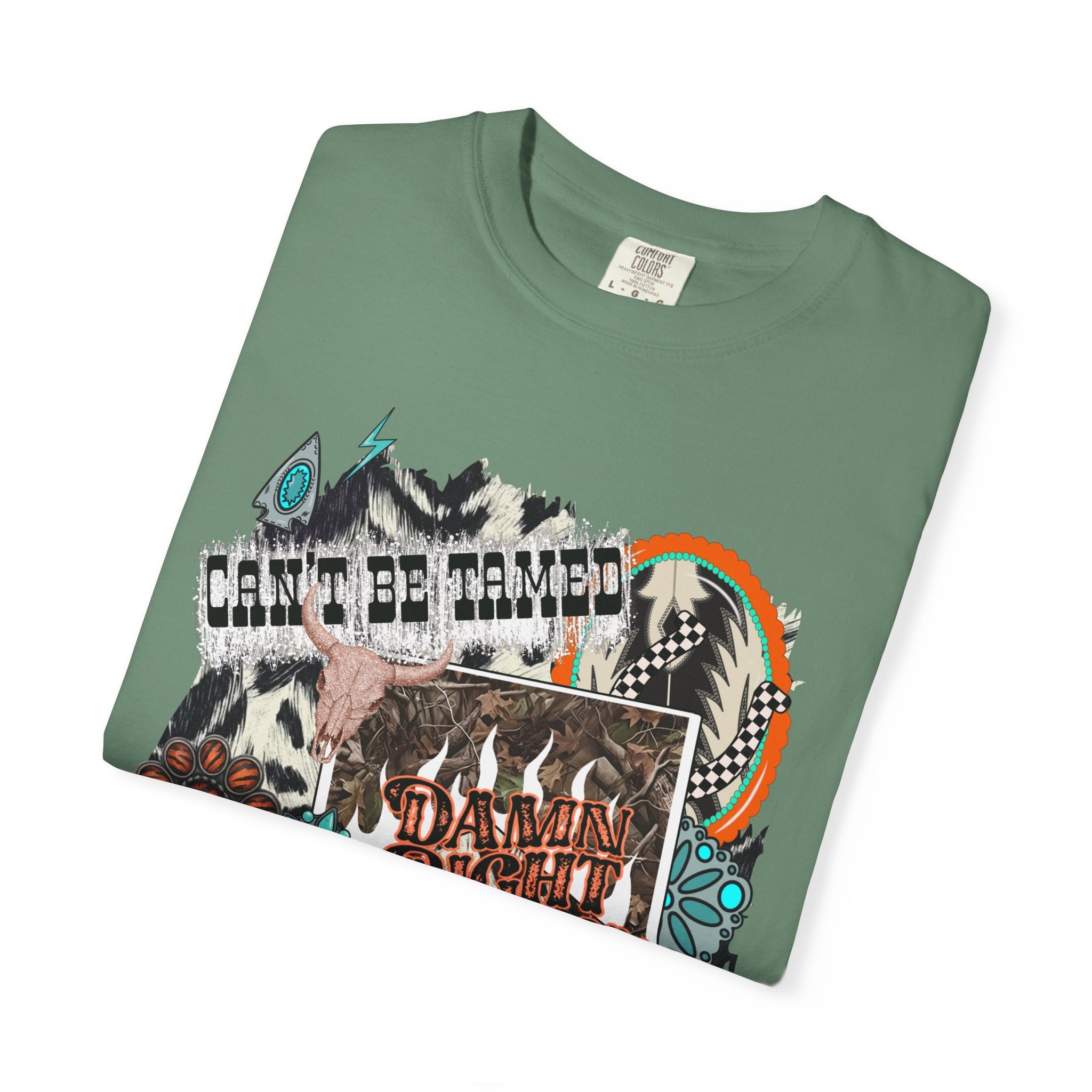 Damn Right Cowboy Graphic Tee - Comfort Colors