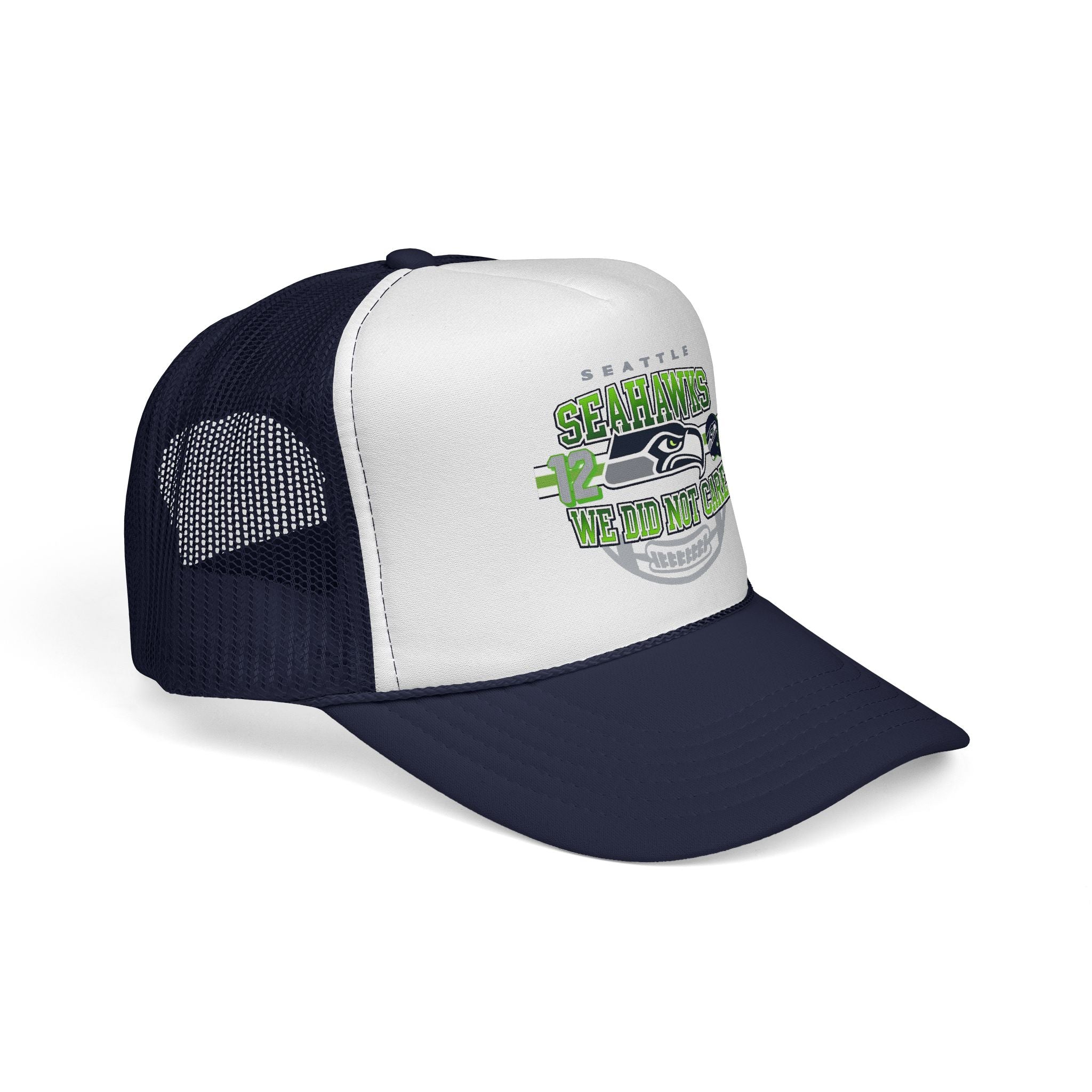 Seattle Seahawks 'We Did Not Care' Trucker Cap