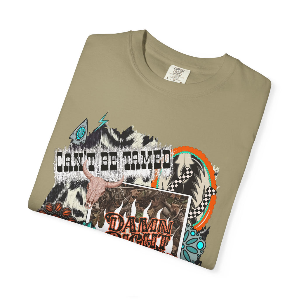 Damn Right Cowboy Graphic Tee - Comfort Colors