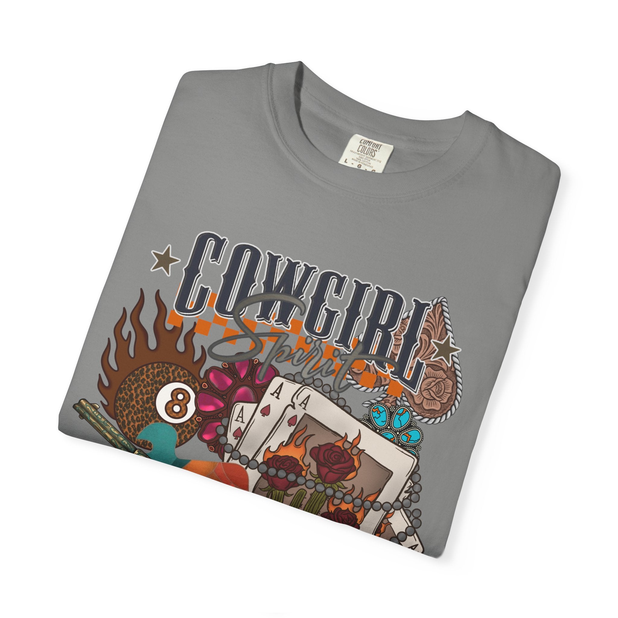 Cowboy Spirit Graphic Tee - Comfort Colors