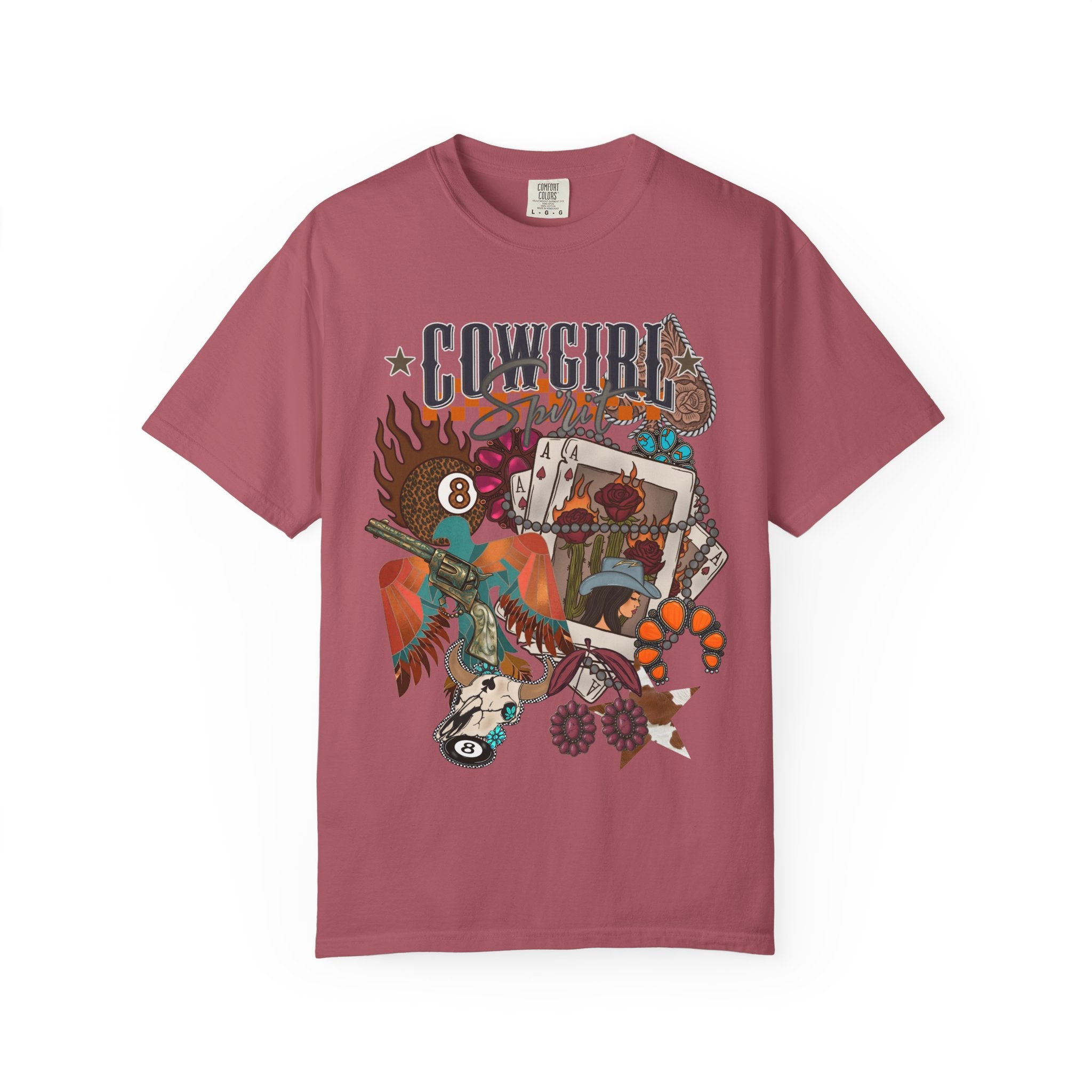 Cowboy Spirit Graphic Tee - Comfort Colors