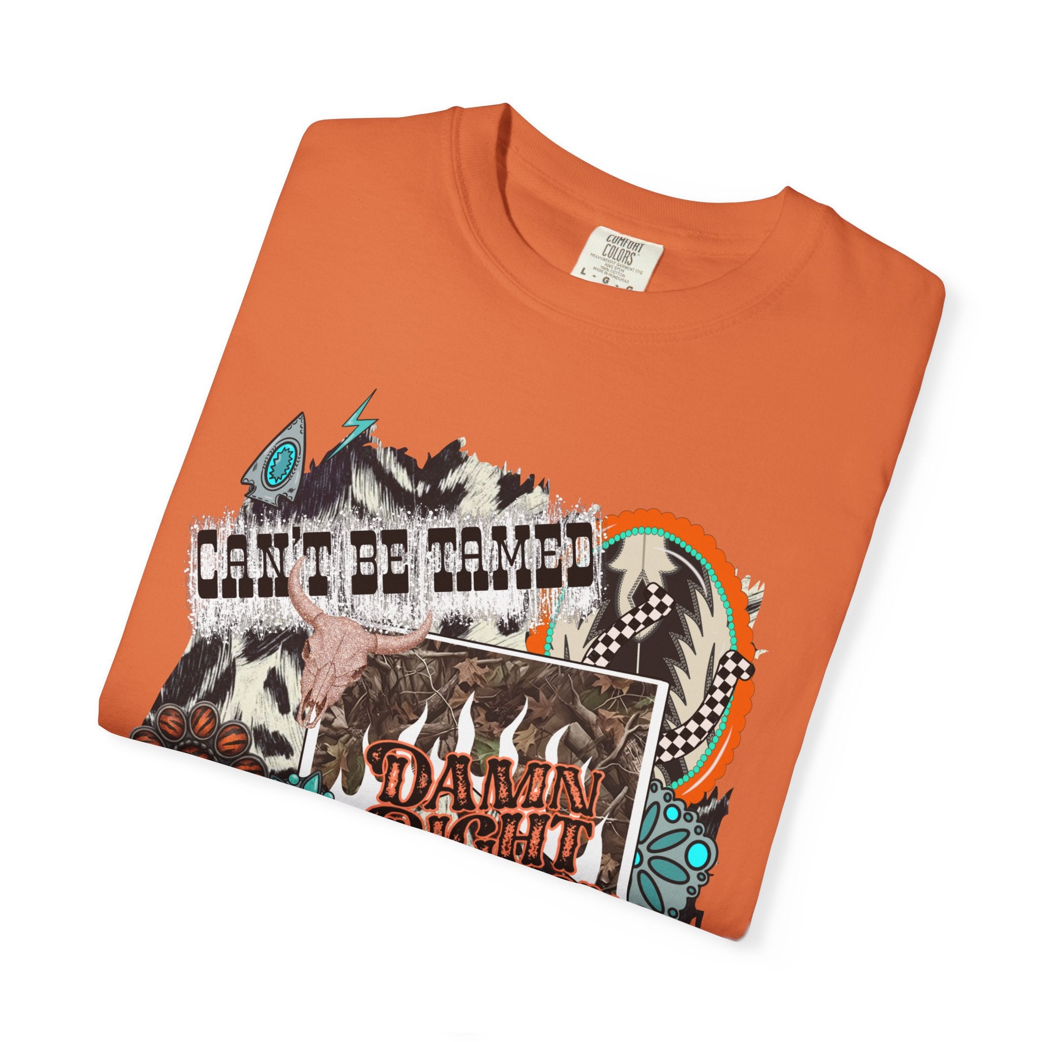 Damn Right Cowboy Graphic Tee - Comfort Colors