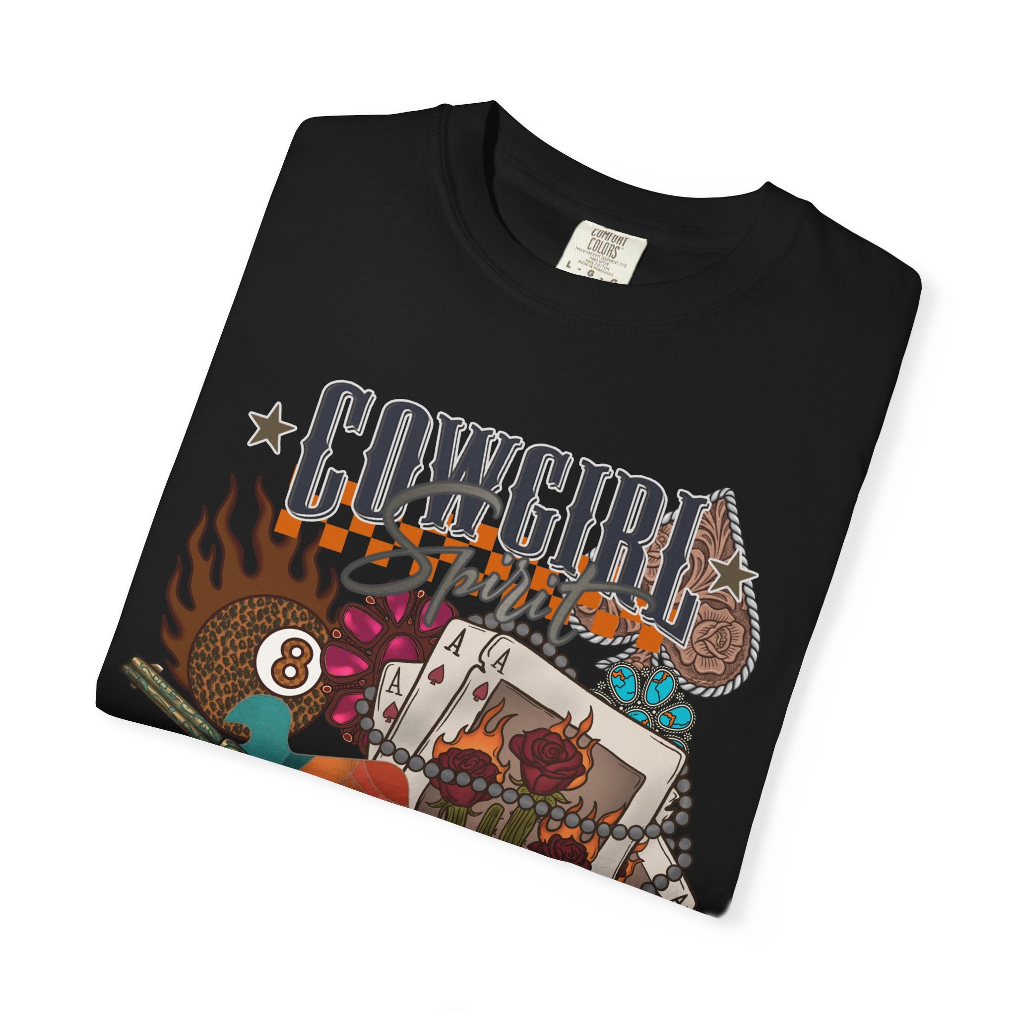 Cowboy Spirit Graphic Tee - Comfort Colors