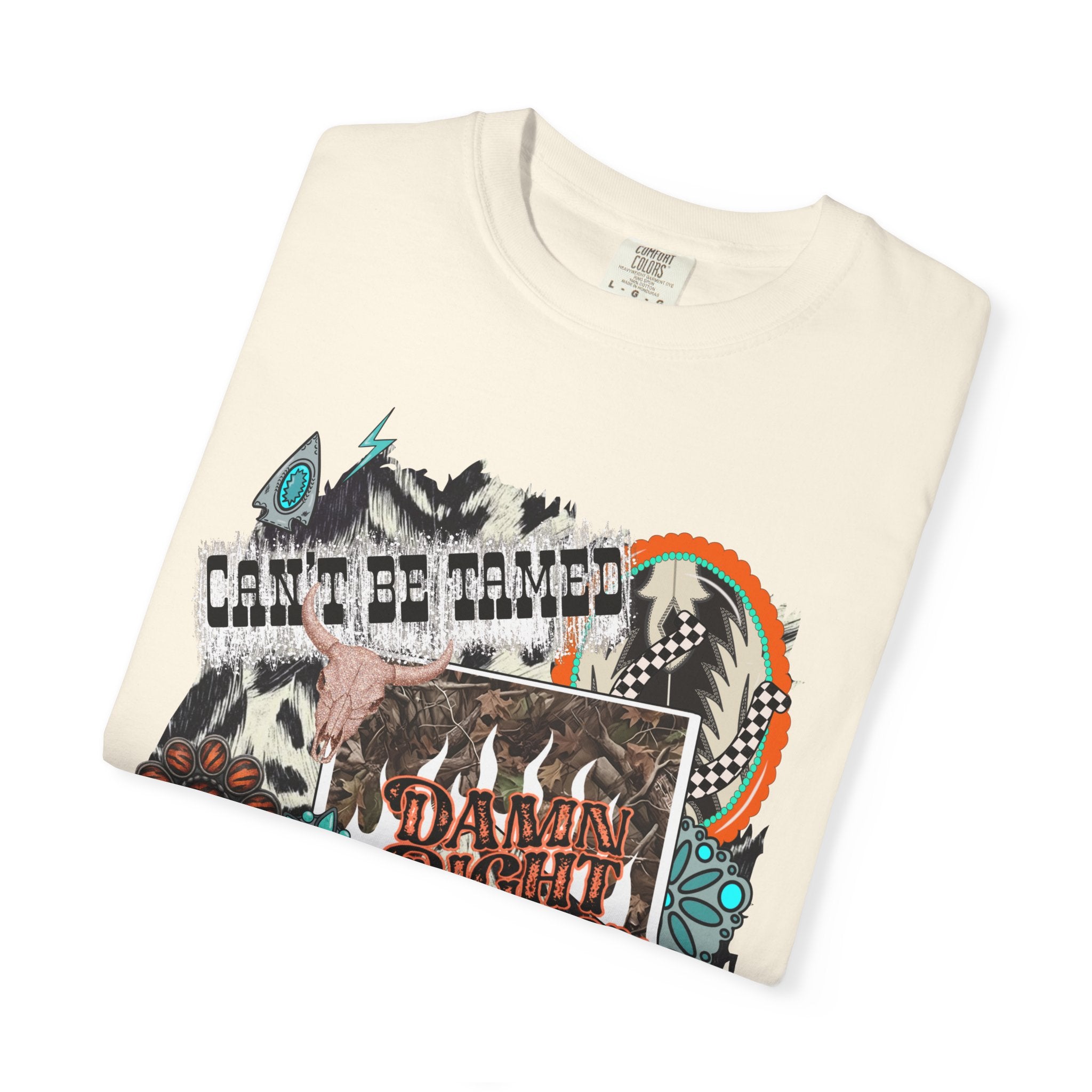 Damn Right Cowboy Graphic Tee - Comfort Colors