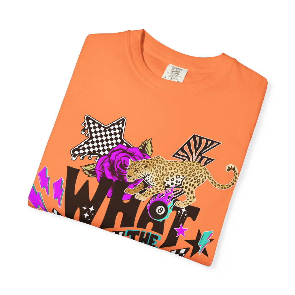 What the Helly (Purple) Graphic Tee - Comfort Colors