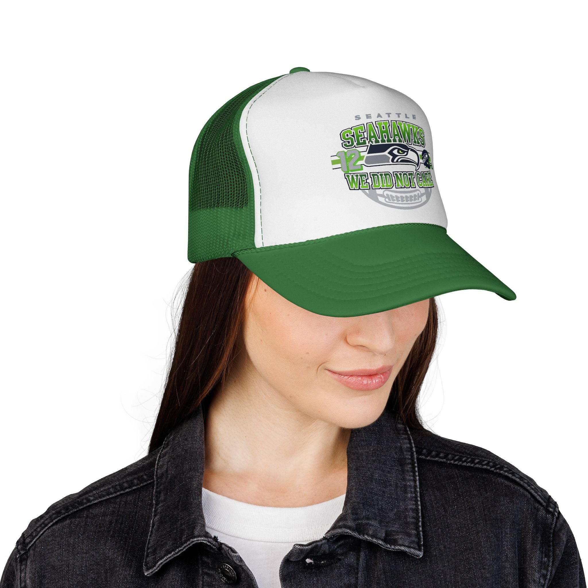 Seattle Seahawks 'We Did Not Care' Trucker Cap