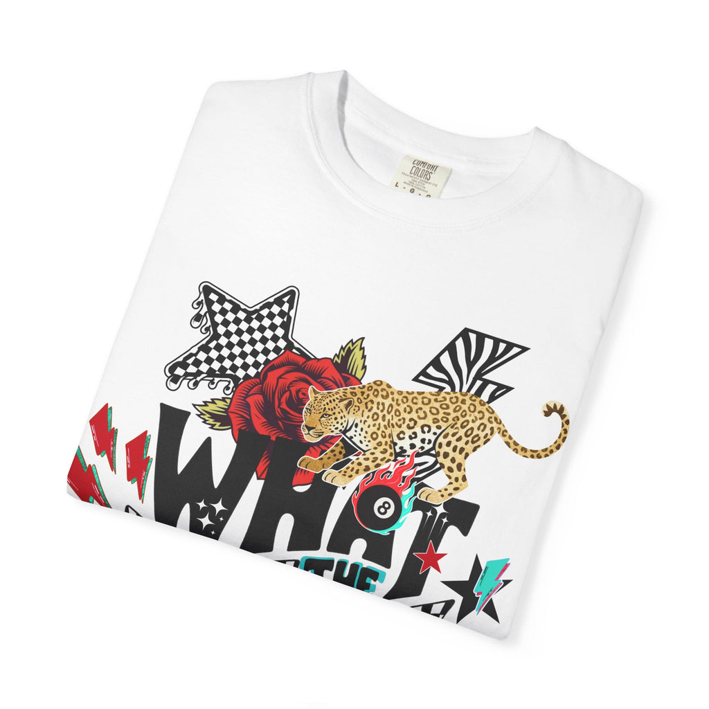 What the Helly (Red) Graphic Tee - Comfort Colors