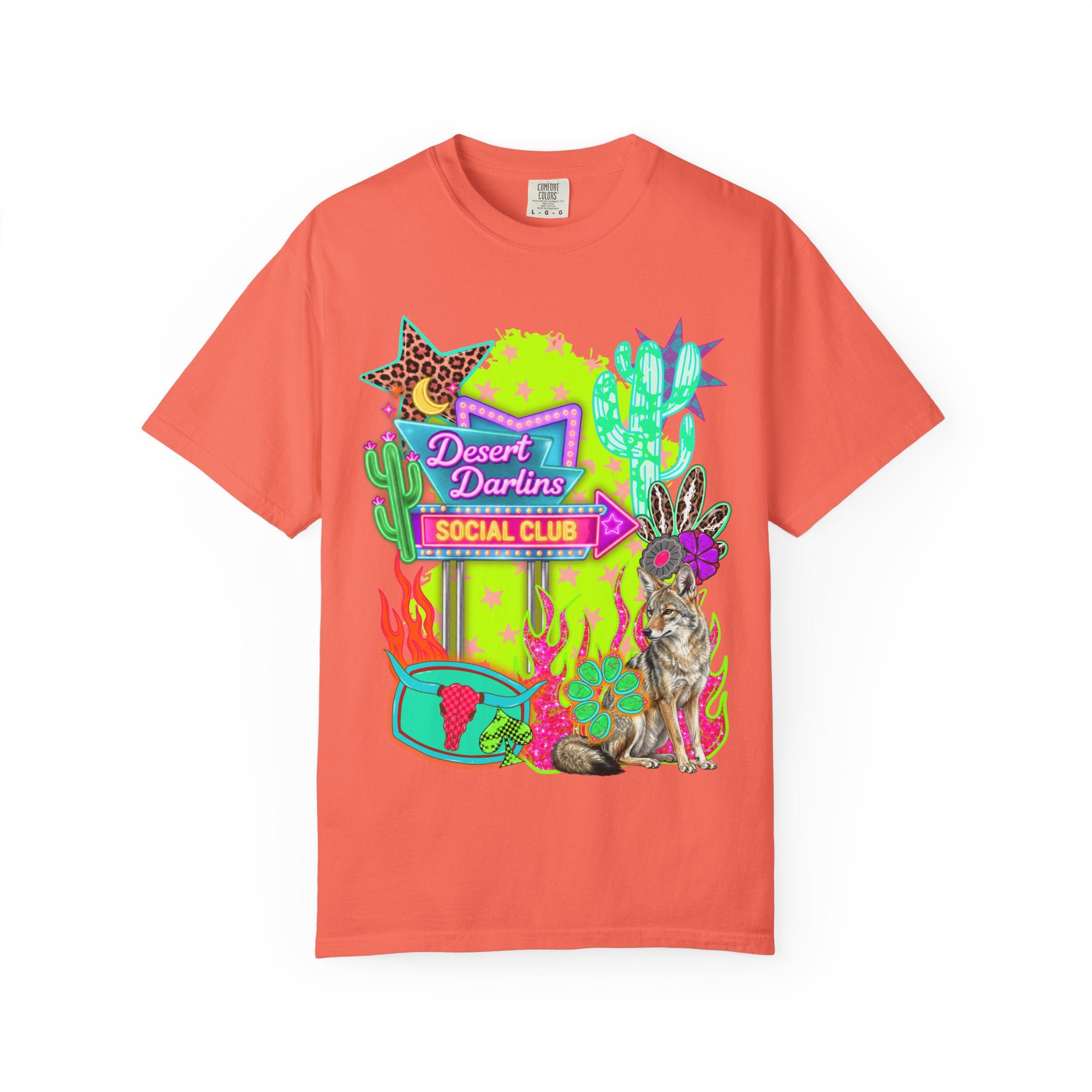 Desert Darlins Social Club Graphic Tee - Comfort Colors