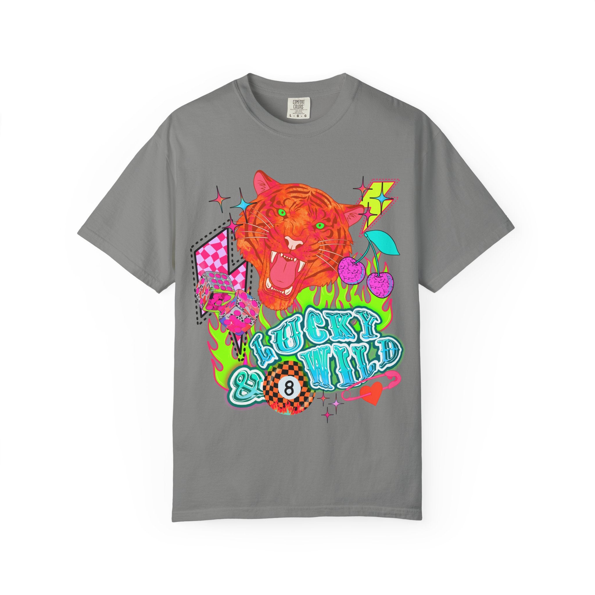 Lucky & Wild Spirit Graphic Tee - Comfort Colors