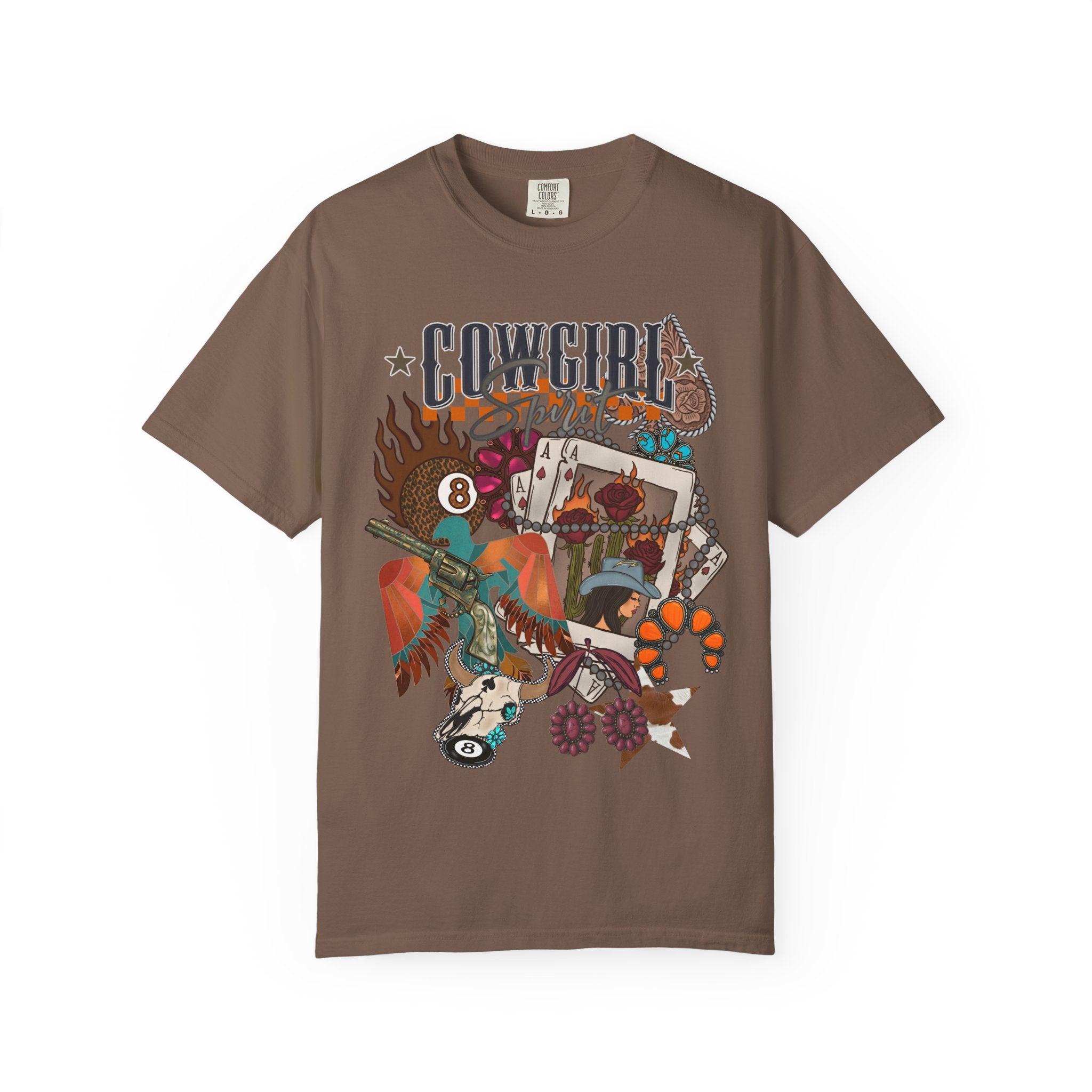 Cowboy Spirit Graphic Tee - Comfort Colors
