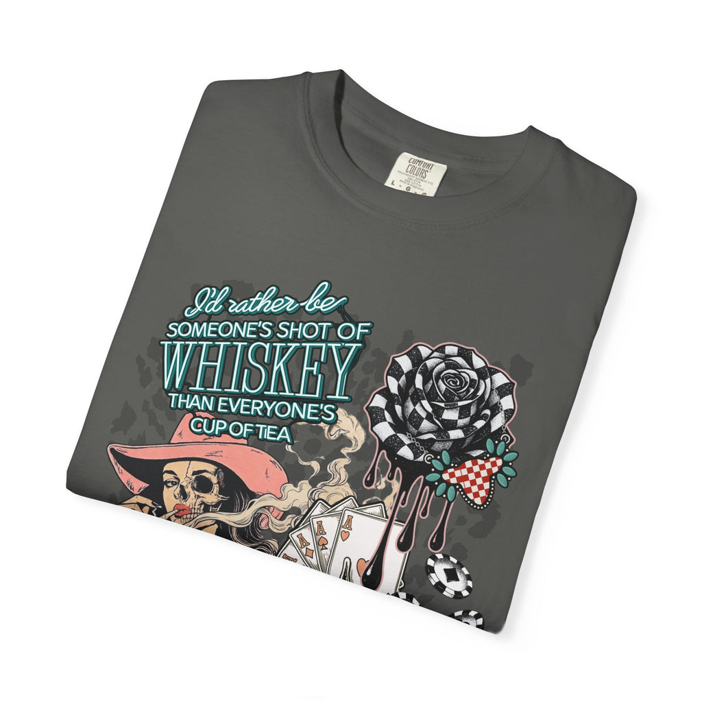 Whiskey Over Tea Graphic Tee - Comfort Colors