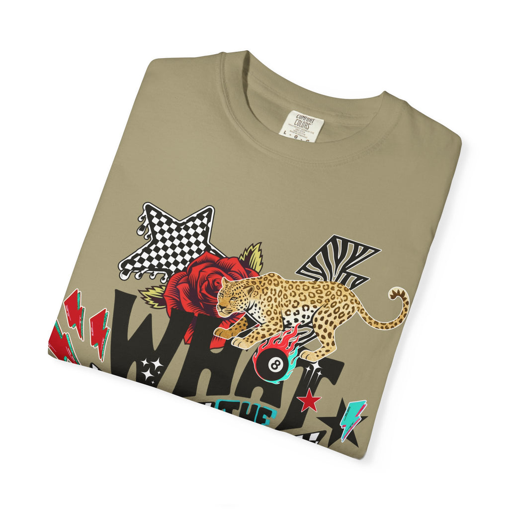 What the Helly (Red) Graphic Tee - Comfort Colors