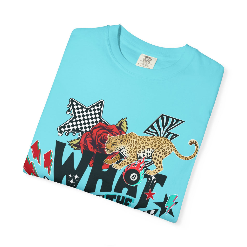 What the Helly (Red) Graphic Tee - Comfort Colors
