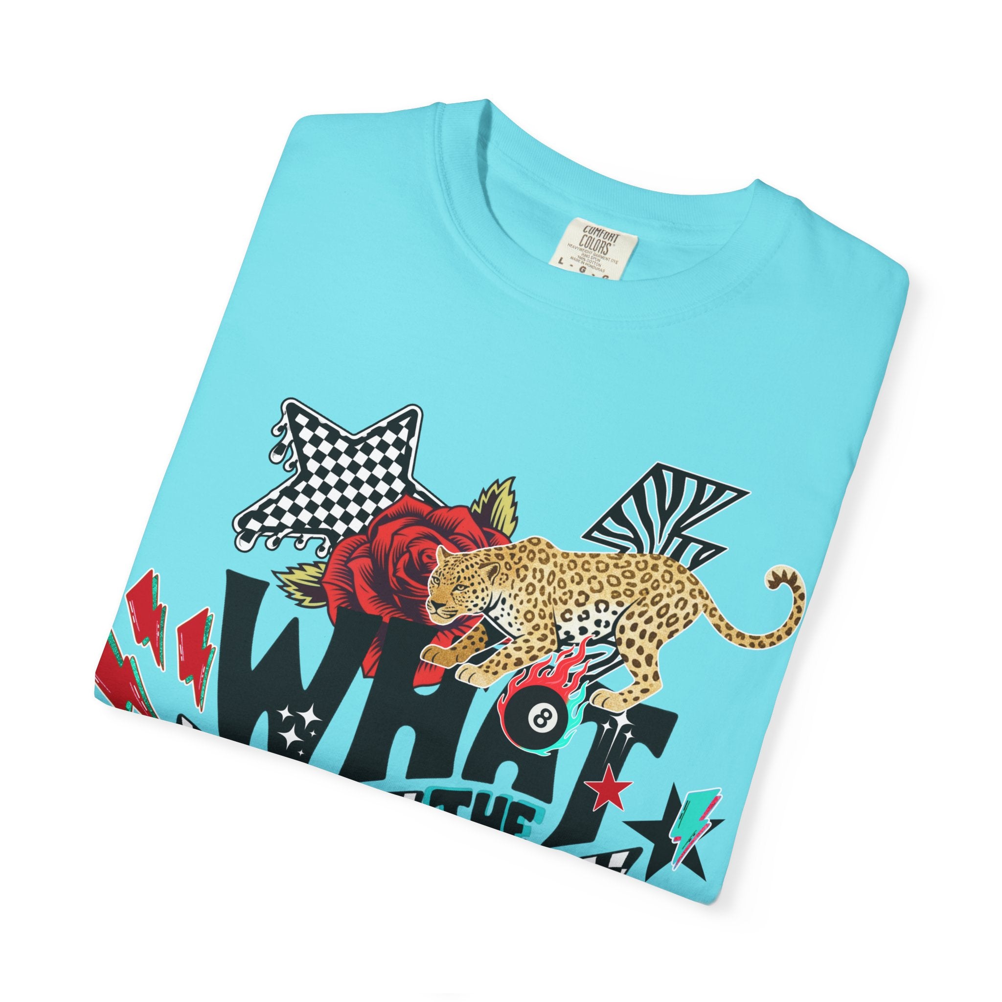 What the Helly (Red) Graphic Tee - Comfort Colors