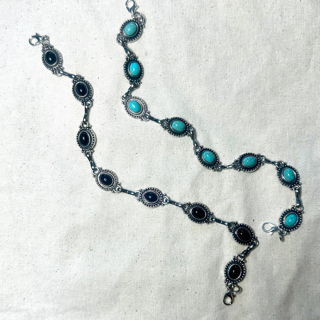 Small Concho Western Hat Chains