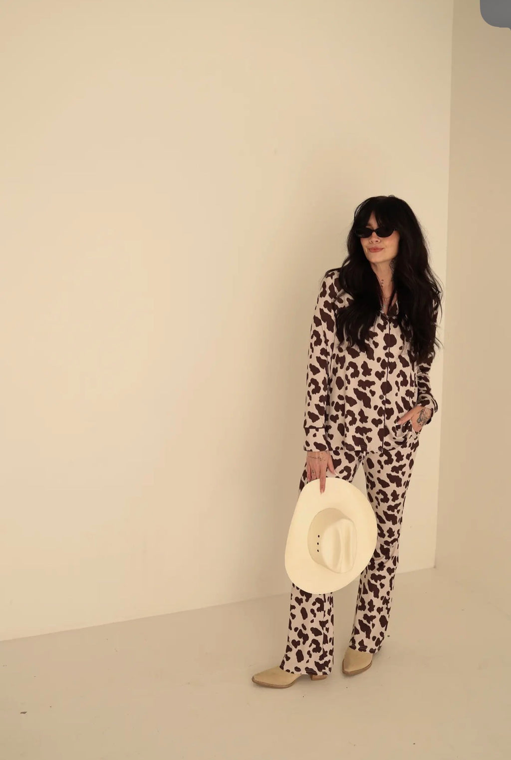 Bamboo Button Up Lounge
Set | Moo!