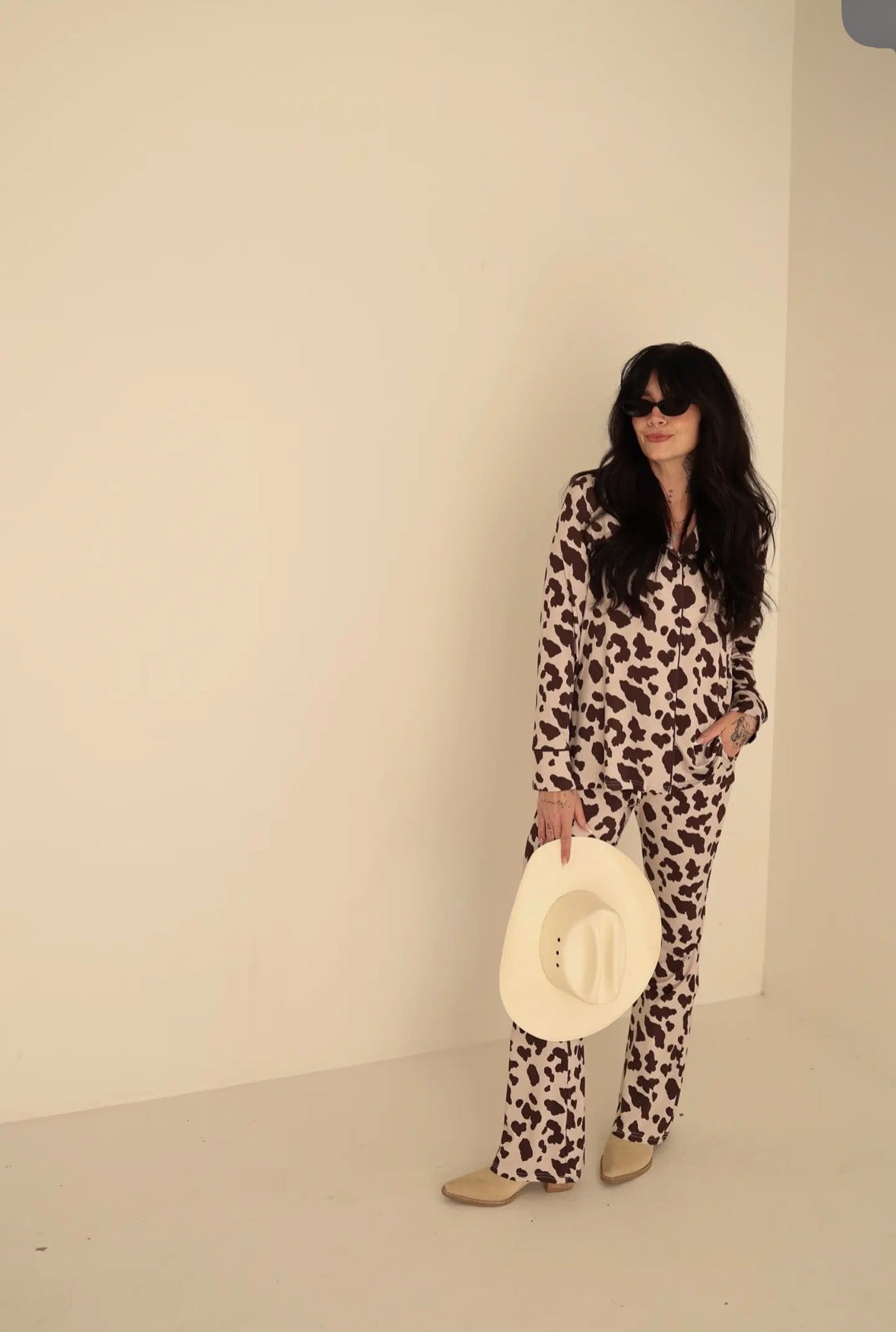 Bamboo Button Up Lounge
Set | Moo!