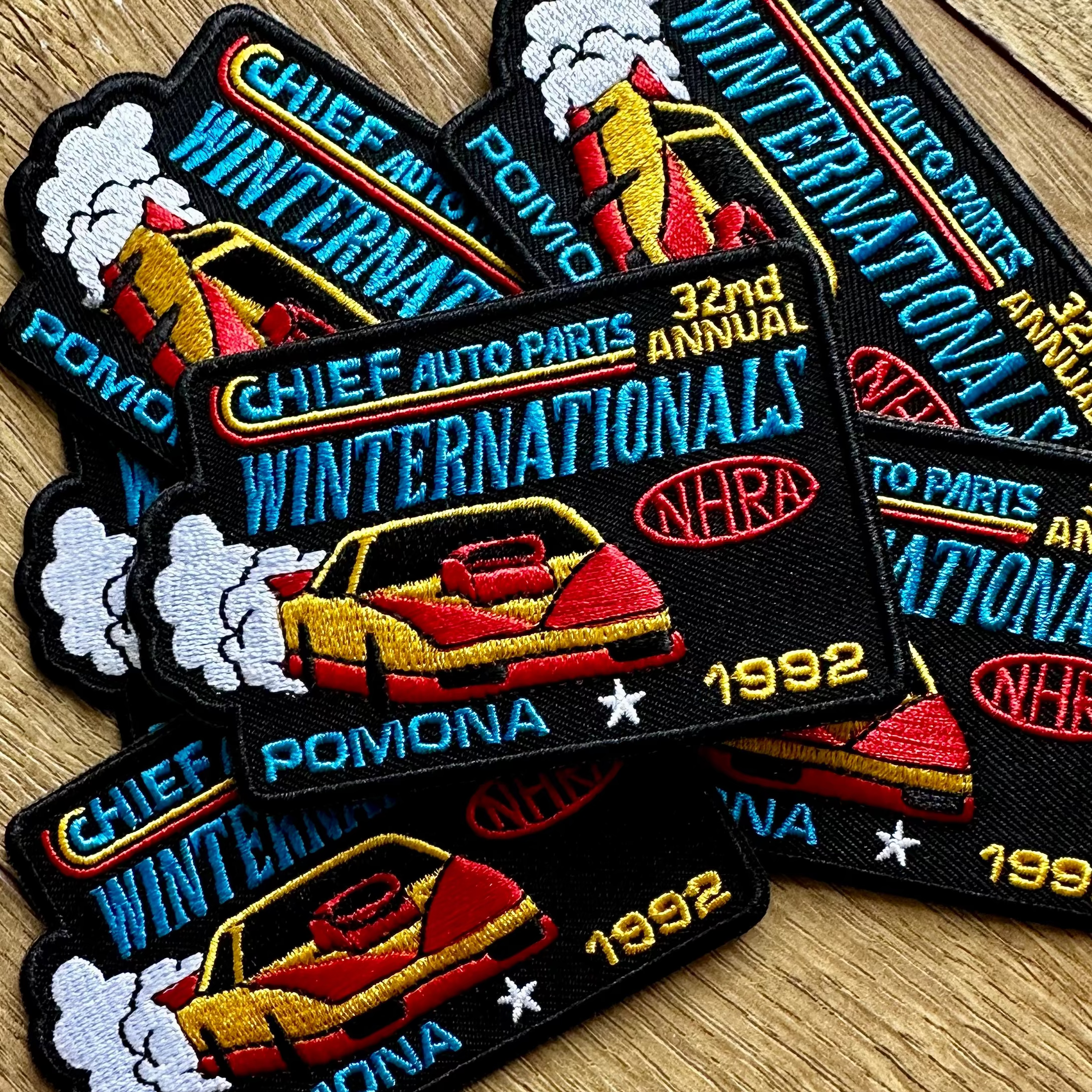 Vintage Style Racing Patch