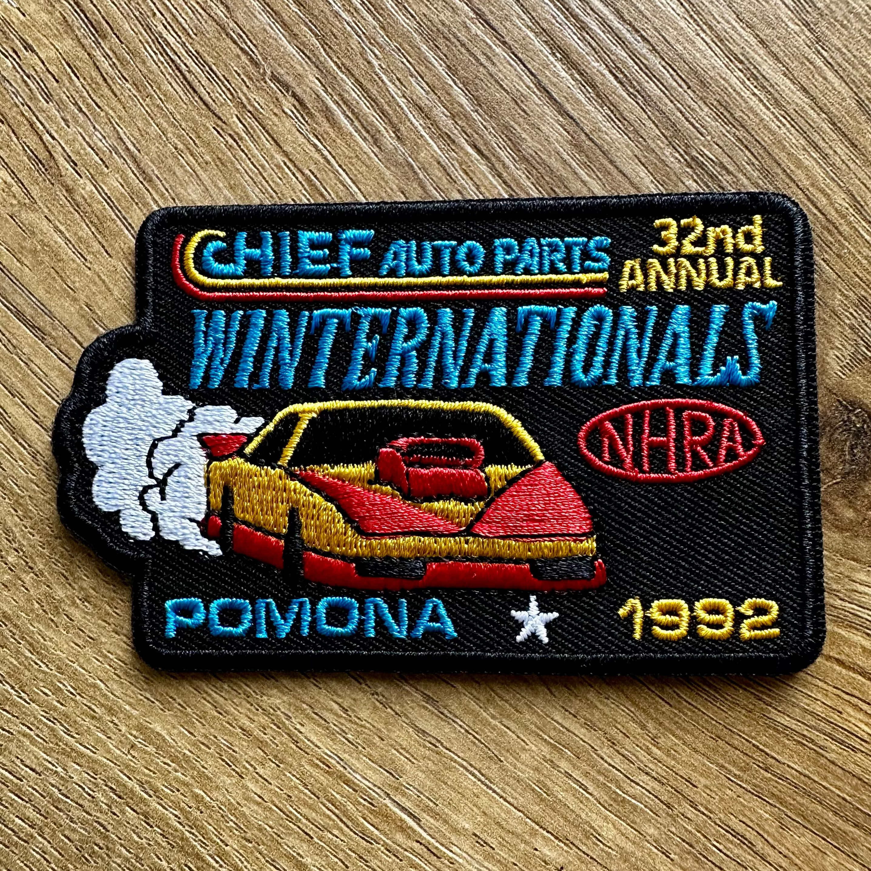 Vintage Style Racing Patch