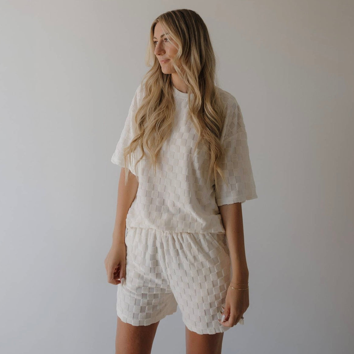 Terry Short Set | Coconut
