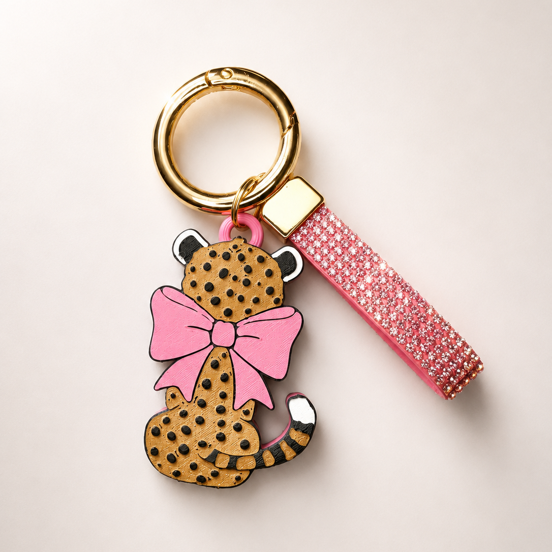 Leopard Bow Can Tab Opener